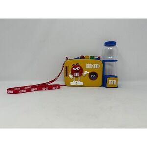 Vintage M&M's Radio Cassette Player with Detachable Candy Dispenser and Lanyard